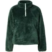Levi's Gemma Half Zip Sweatshirt Vert XS Femme
