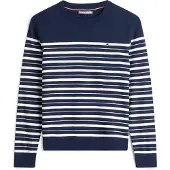 Tommy Hilfiger Pull-over bleu marine / blanc