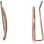 Heidemann Boucles d'oreilles 'Saphira' or rose