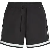 Karl Lagerfeld Shorts de bain noir / blanc
