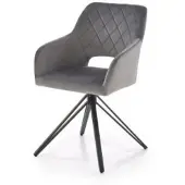 Halmar Chaise K535 gris cendré