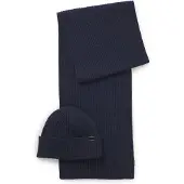 BOSS Coffret cadeau composé d'un chapeau et d'une écharpe