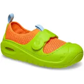 Crocs Swiftwater Splash T Slides Vert,Orange EU 23-24 Enfants