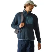 Regatta Frankie Full Zip Fleece Bleu S Homme
