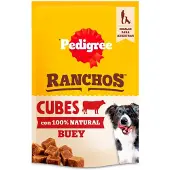 Pedigree Ranchos Cubes 7x60g Veal Dog Snack Jaune