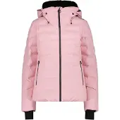 CMP Veste de ski matelassée pour femmes avec Clima Protect et capuche rose 42