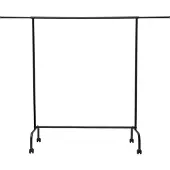 MAUL Porte-manteau en ligne MAULlimbo - métal - l. 1510 x P 500 x H 1560 mm - bras latéraux extensibles - noir
