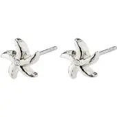 Pilgrim Boucles d'oreilles 'Oakley' argent / transparent