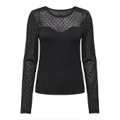 ONLY T-shirt 'ONLSABINA' noir