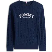 Tommy Hilfiger Pull-over marine / blanc