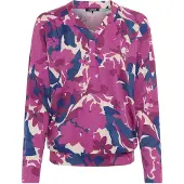 Olsen T-shirt beige clair / bleu / violet / bordeaux
