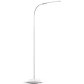 MAUL Lampe sur pied MAULpirro LED 3.000 K dimmable Pied 126,3 cm blanc