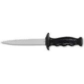 Imersion Mini Dagger Black Rubber Knife Noir