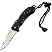 Ist Dolphin Tech 21 Cm Stainless Steel Knife Noir