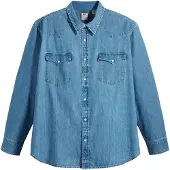 Levi's Chemise 'Classic Western Shirt (Big & Tall)' bleu denim