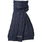 Barts Jp Cable Scarf Bleu Femme