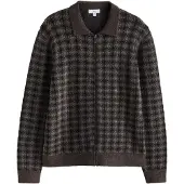 Next Vestes en maille chocolat / marron chiné / noir