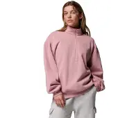 Columbia Aldermore Half Zip Fleece Rose L Femme