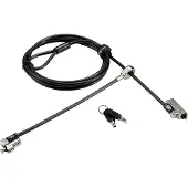 Kensington Antivol pour ordinateur portable NanoSaver Slim 2.0 Dual Head, Sécurité notebook, Argent