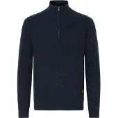 INDICODE JEANS Pull-over ' IDBratram ' bleu foncé