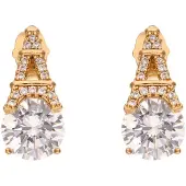 Gaya Boucles d'oreilles or rose
