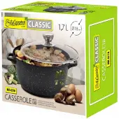 Maestro Casserole avec couvercle 18 cm, 1,7 l MR-4218