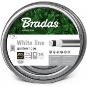 Bradas tuyau 5 Lagig 5/8" 30m Tuyau d'eau WHITE LINE
