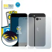 BROTECT Full-Cover Protection Mat (Apple iPhone SE (2ème génération)), Téléphone portable : film de protection, Noir