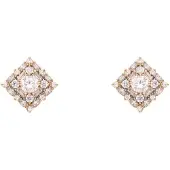 Gaya Boucles d'oreilles rosé
