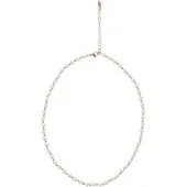 NAEMI Chaîne or / blanc perle