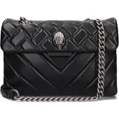 Kurt Geiger pour femme. 1470405109 Sac en cuir Kensington noir (OSFA), Casuel