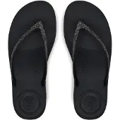 FitFlop Iqushion Sparkle Flip Flops Noir EU 37 Femme