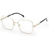 Zadig & Voltaire Vzv447 Square Woman Glasses Doré 135/54 mm Femme
