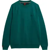 Superdry pour homme. M2014307A Essential Logo Raglan Sweatshirt green (M), Casuel, Vert, Coton