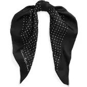 Ralph Lauren Foulard noir / blanc cassé