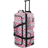 Normani Sac de voyage bleu / rose / noir / blanc
