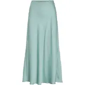 Vila Ellette High Waist Midi Skirt Vert 34 Femme
