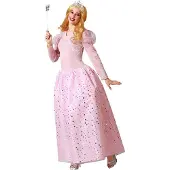 Atosa Fairy Godmother Woman Costume Rose M-L Enfants