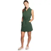 Trangoworld Cameros Sleeveless Dress Vert XS Femme