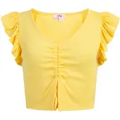 Mymo Haut jaune citron