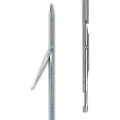 Imersion Tahitian Inox 200 Milled Heel 6.5 Mm Spearshaft Argenté 115 cm