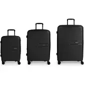 Gabol Steady Spinner Expandable 195l Trolley Bag 3 Units Noir