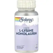 Solaray L-lysine Monolaurin Capsules 60 Units Clair