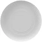 Papstar Assiette en carton "pure", ronde, 320 mm, blancá, 100pcs (100x)