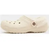 Crocs Clog Lined Fuzz Strap Femme - Blanc, Blanc