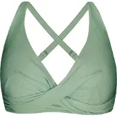 Barts Isla Cross Halter Full Bikini Top Vert 40 / E Femme