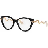 Roberto Cavalli Vrc105 Butterfly Woman Glasses Noir 140/53 mm Femme