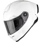 Scorpion EXO-Race Air Solid, casque intégral ,Blanc ,L
