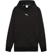 Puma Hommes, Pull-over, Sweat à capuche post-game teamJAWS, Noir, (XL)