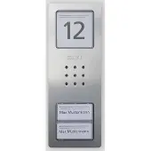 Siedle & SÖHNE Siedle Portier audio CA 850-2 E Siedle Compact acier inoxydable brossé